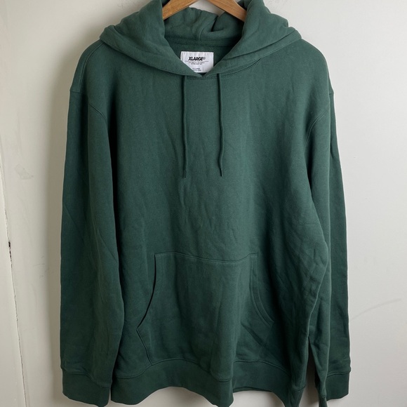 XLARGE Green Hoodie Sweatshirt NWOT Size XL and XXL - Picture 8 of 8